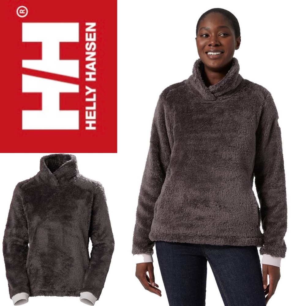 NWT Helly Hansen Precious Pullover Fleeco 2.0 - Grey - S